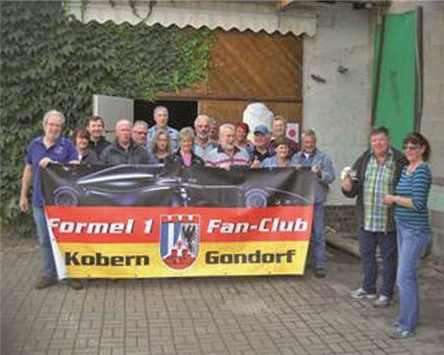 Die Mitglieder des Formel-1-Fan-Clubs.privat