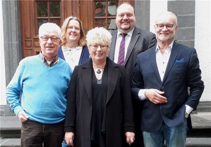 Die Mitglieder des Fraktionsvorstands der SPD (v. l.): Manfred Bastian, Marion Mühlbauer, Marion Lipinski-Naumann, Thorsten Schneider, Fritz Naumann. Foto: privat