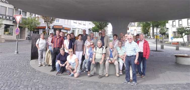 Die Mitglieder des Fremdenverkehrs Verein Dernbach verbrachten schöne Stunden während ihres Ausfluges in den Hunsrück.privat