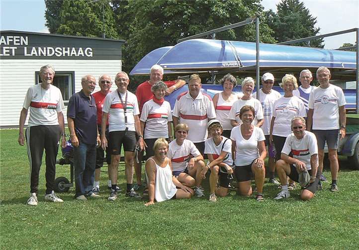 Die Mitglieder des GTRVN bei Ihrer Sommerwanderfahrt. privat