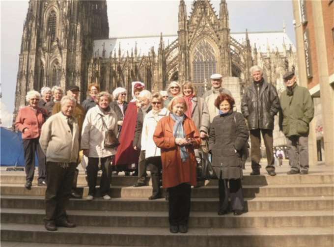Die Mitglieder des Heimatvereins Meckenheim waren zu Besuch in Köln.privat