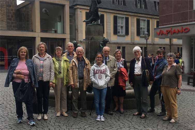 Die Mitglieder des Heimatvereins in der Bonner Innenstadt. Privat