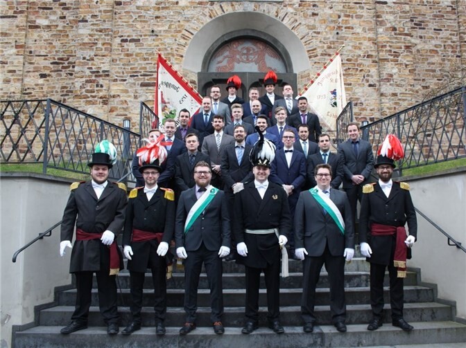 Die Mitglieder des Junggesellenvereins Löhndorf.Privat