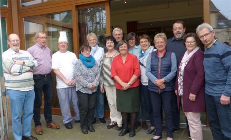 Die Mitglieder des Koch-Ateliers zu Besuch in Sinzig bei Koch Jean-Marie Dumaine in Sinzig.privat