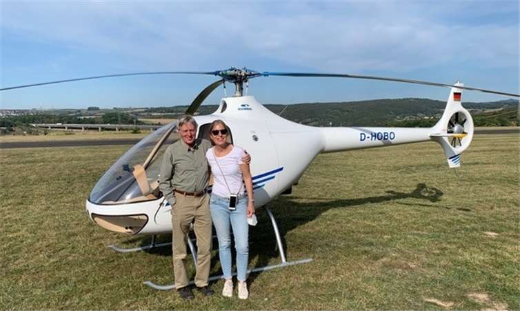 Die Mitglieder des LSV Bad Neuenahr durften im D-HOBO fliegen. Foto: privat