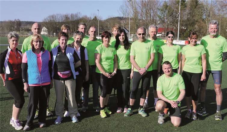 Die Mitglieder des Lauftreffs Puderbach freuen sich auf neue Gesichter. privat