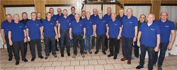 Die Mitglieder des MGV Mendelssohn-Bartholdy 1855 e.V. Montabaur.Privat