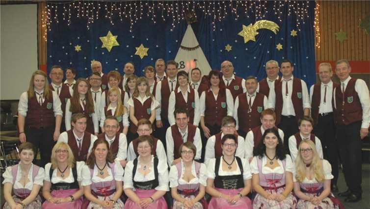 Die Mitglieder des Musikvereins Brohl e.V. freuen sich auf ein gut besuchtes Weihnachtskonzert.privat