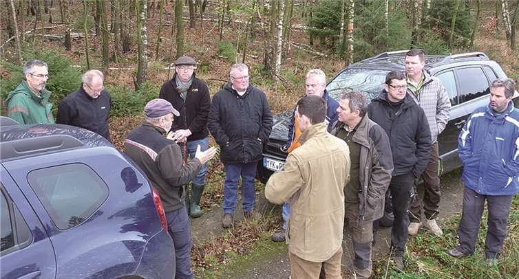 Die Mitglieder des Rates und der Ausschüsse informierten sich vor Ort.Privat