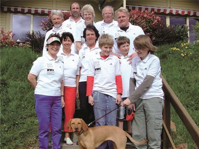 Die Mitglieder des SGC-Brohltal freuten sich über ideale Bedingungen. Privat