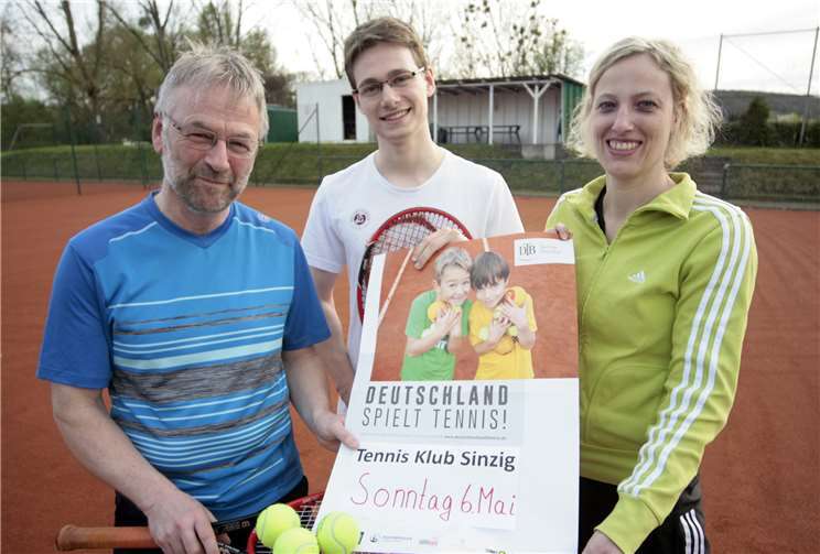 Die Mitglieder des TK Sinzigfreuen sich auf viele Besucher. privat