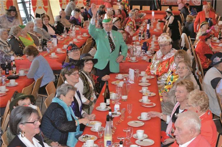 Die Mitglieder des VdK verlebten einen vergnüglichen Nachmittag in Heimersheim. privat
