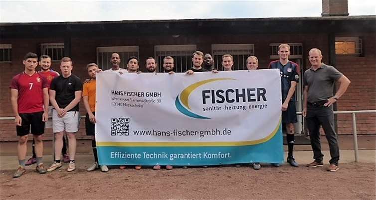 Die Mitglieder des Vereins freuen sich über die Unterstützung der Firma.privat