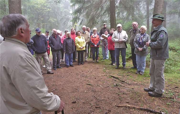 Die Mitglieder des Waldbauvereins unterwegs in Thüringen.privat