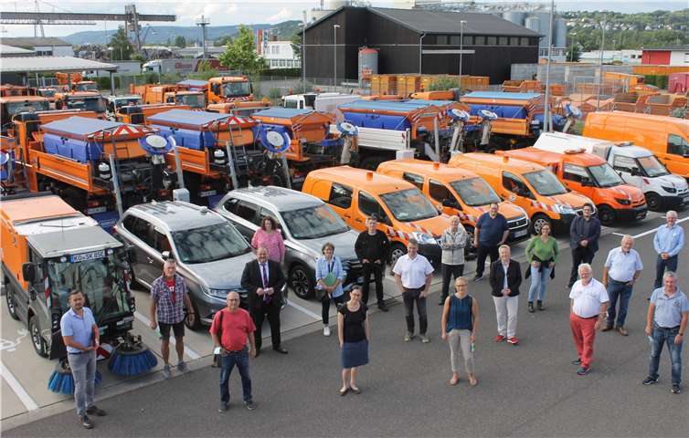 Die Mitglieder des Werkausschusses konnten sich von der Umsetzung der bisherigen Maßnahmen überzeugen.Foto: Stadt Koblenz