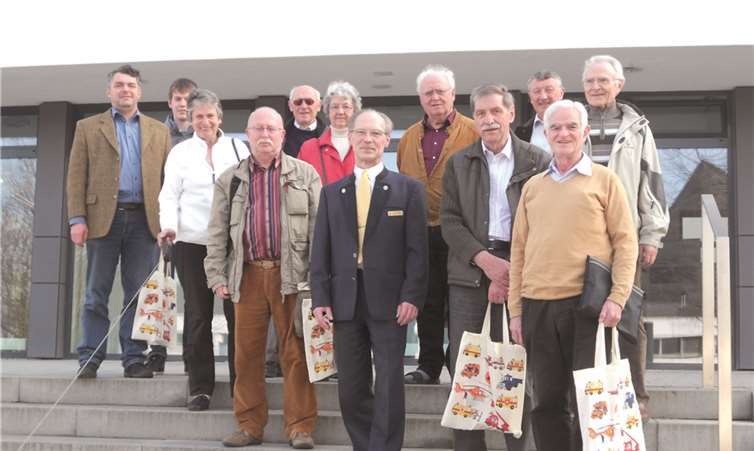 Die Mitglieder des dbb erlebten eine spannende Führung durch die Akademie. privat