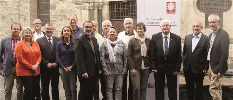 Die Mitglieder des neu gewählten Caritasrates.  E.T. Müller