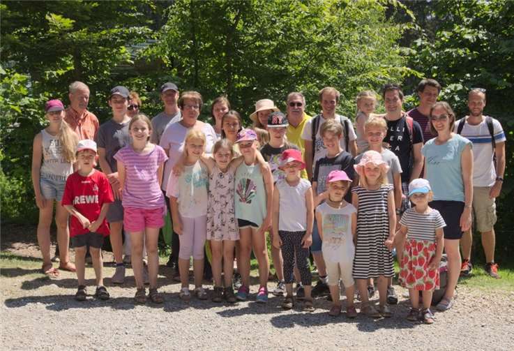 Die Mitglieder erlebnten ein tolles Sommerfest.privat