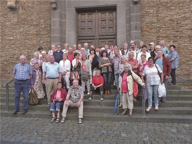 Die Mitglieder erlebten einen interessanten Tag in Limburg. privat