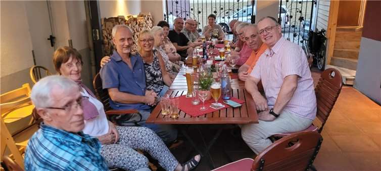 Die Mitglieder tauschten sich rege aus. Foto: Kolping St. Martin/privat