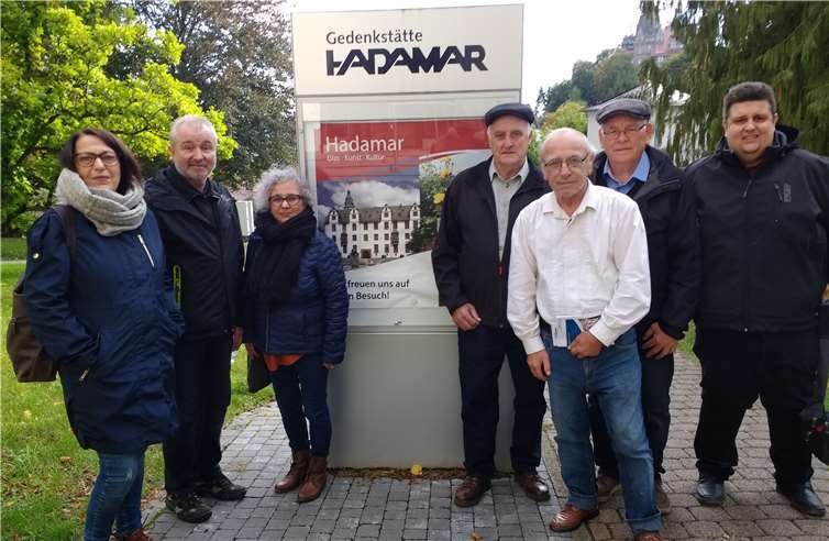 Die Mitglieder und Mitarbeiter des Betreuungsvereins der Arbeiterwohlfahrt Mayen-Koblenz e.V. blicken auf eine informative Informationsfahrt zur Gedenkstätte der ehemaligen Tötungsanstalt Hadamar zurück. Foto: privat