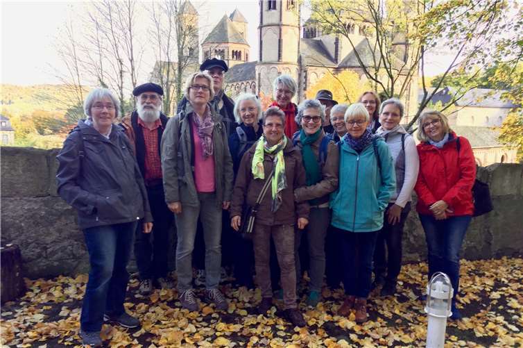 Die Mitglieder von „TAO Remagen“ blicken auf einen gelungenen Ausflug nach Maria Laach zurück. Foto: privat