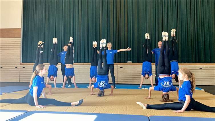 Die Mitglieder zeigten ihr Können. Quelle: TUS Löf