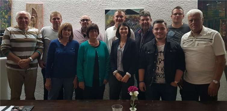 Die Mitgliederversammlung setzte mit der Neuwahl des Vorstandes den Generationenwechsel fort. privat