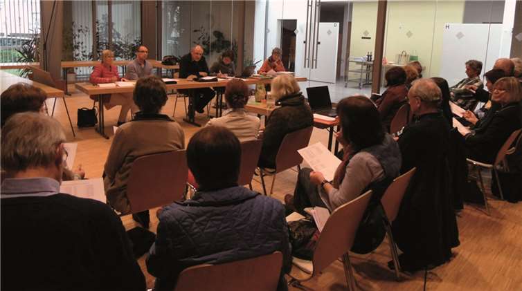 Die Mitgliederversammlung war gut besucht. privat