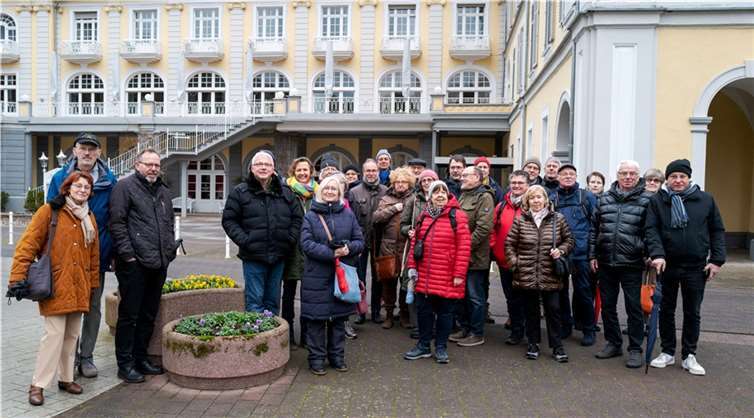 Die MitstreiterInnen der Bürgerinitiative genossen spannende Einblicke und Ausblicke.  Foto: Elmar Gafinen
