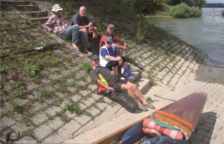 Die Mittagspause zwischen Worms und Mainz kam gerade recht.