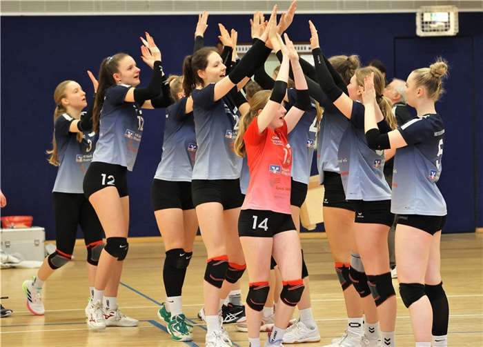 Die Mittelrheinvolleys dürfen sich über die Qualifikation zu den Südwestmeisterschaften freuen.  Foto: Jörg Niebergall