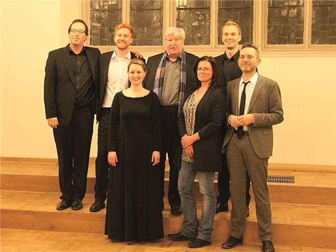 Die Mitwirkenden: Hedayet Djeddikar, Theodore Browne, Helmut Krauss, Dirk Schneider, Christina Schmid, Stefanie Tücking, Stefan Weiller. privat