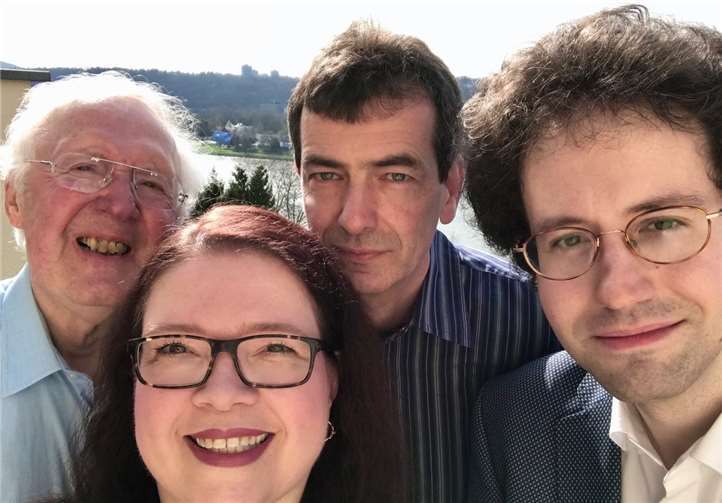 Die Mitwirkenden: Klaus Büschler, Ursula Targler-Sell, Robert Mang und Thomas Schwarz (v.l.). Privat