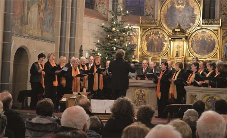 Die Mitwirkenden des Kath. Kirchenchores „Cäcilia“ Weißenthurm boten ein vielfältiges Programm.Privat