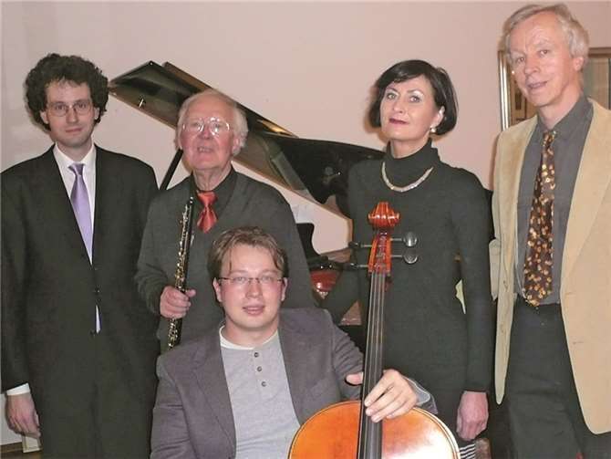 Die Mitwirkenden (v.l.n.r.): Thomas Schwarz, Klaus Büschler, Vilhjalmur Sigridarson, Elisabeth Grandjean, Egon Dämmer.privat