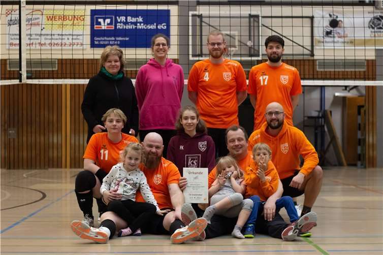 Die Mixed Mannschaft des TV Vallendar. Quelle: TV Vallendar