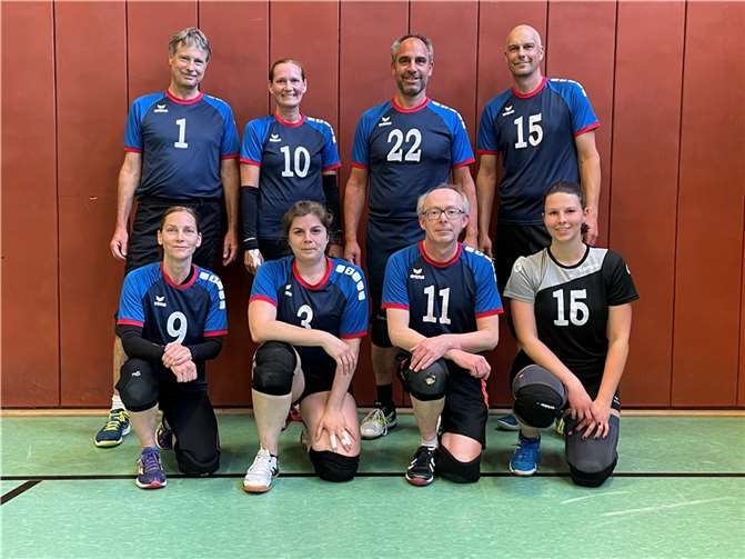 Die Mixed-Volleyballer des TV Rheinbach. Foto: privat