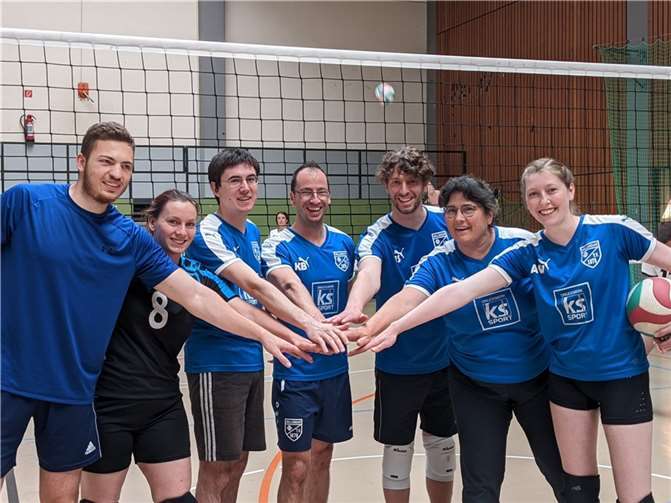 Die Mixedmannschaft des TV Vallendar.  Foto: privat