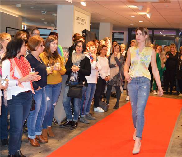 Die Modenschau wurde zu einem ganz besonderen Erlebnis.