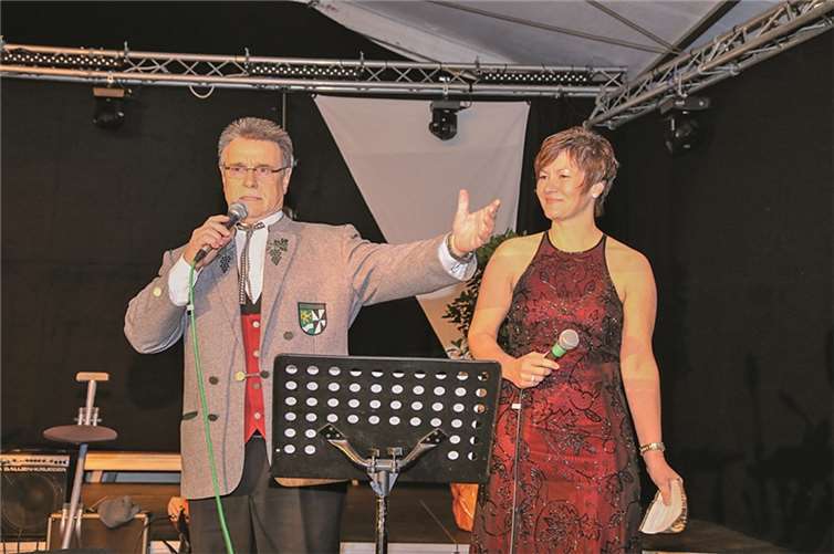Die Moderation des Gala-Abends hatten Susi Schunk und Herbert Schunk übernommen.