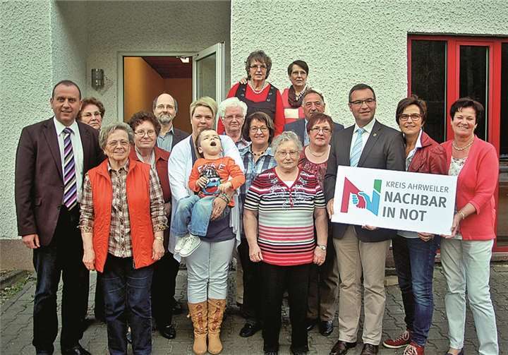 Die Möhnen aus Glees spendeten auch in diesem Jahr für soziale Belange. RÜ