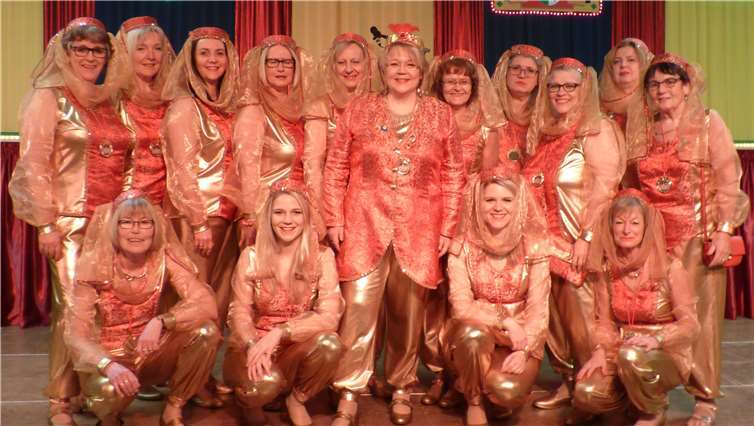 Die Möhnen aus Müden.Fotos: privat