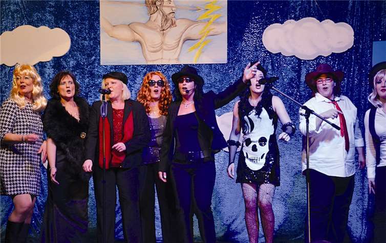 Die Möhnen bei der Sitzung 2012privat