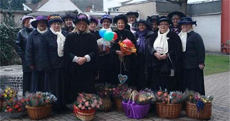 Die Möhnen der KG Bad Breisig. privat