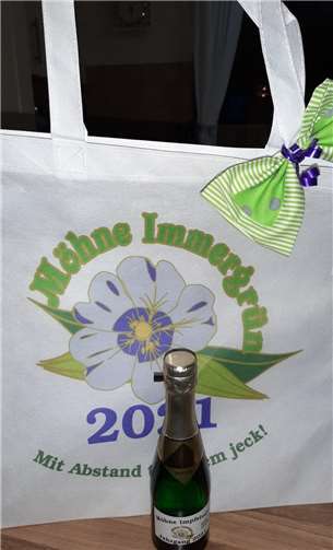 Die Möhnen erhielten einen besonderen Gruß. Foto: privat