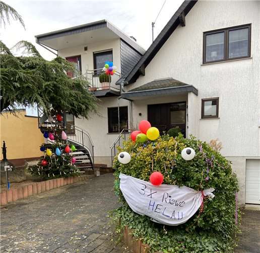 Die Möhnen hatten alles karnevalistisch geschmückt. Foto: privat