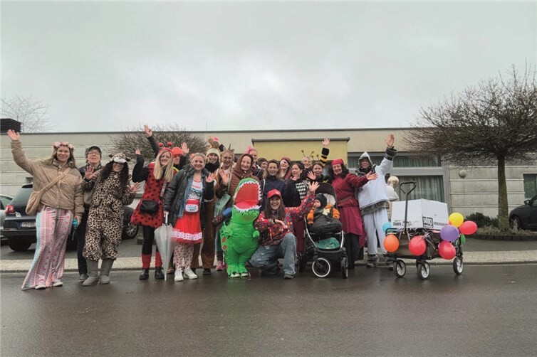 Die Möhnen hatten auch trotz Regen jede Menge Spaß.