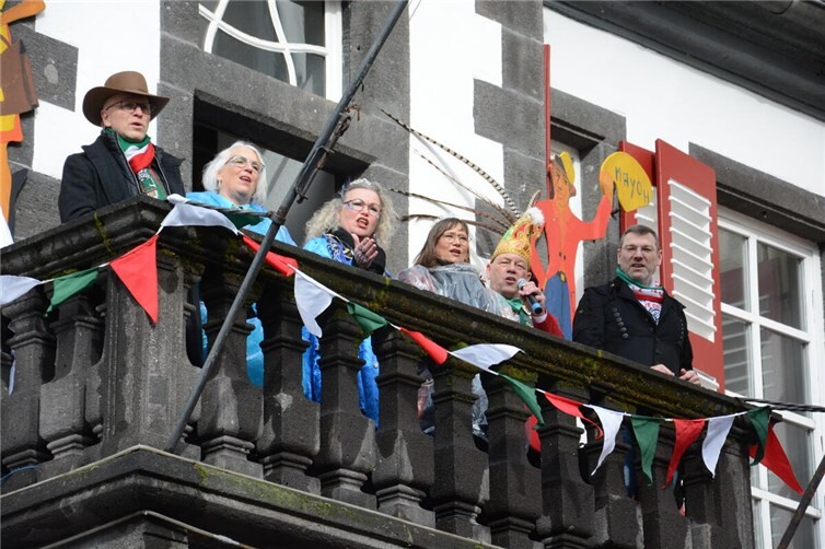 Die Möhnen übernahmen das Regiment.