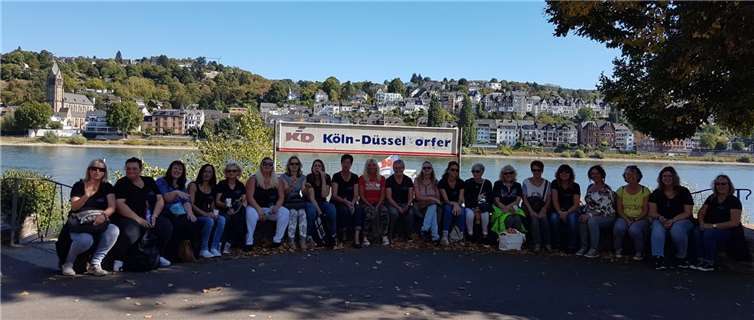 Die Möhnentour führte die Damen nach Koblenz. Privat